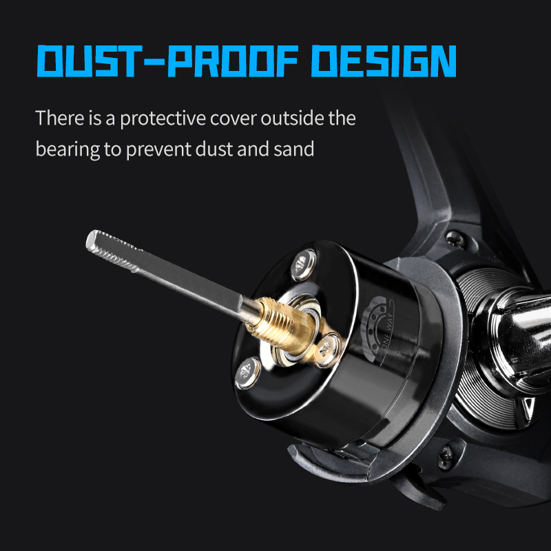 รอกตกปลา DEUKIO รุ่น 2000-7000 - Kastking Reel Zephyr บทวิจารณ์และราคา