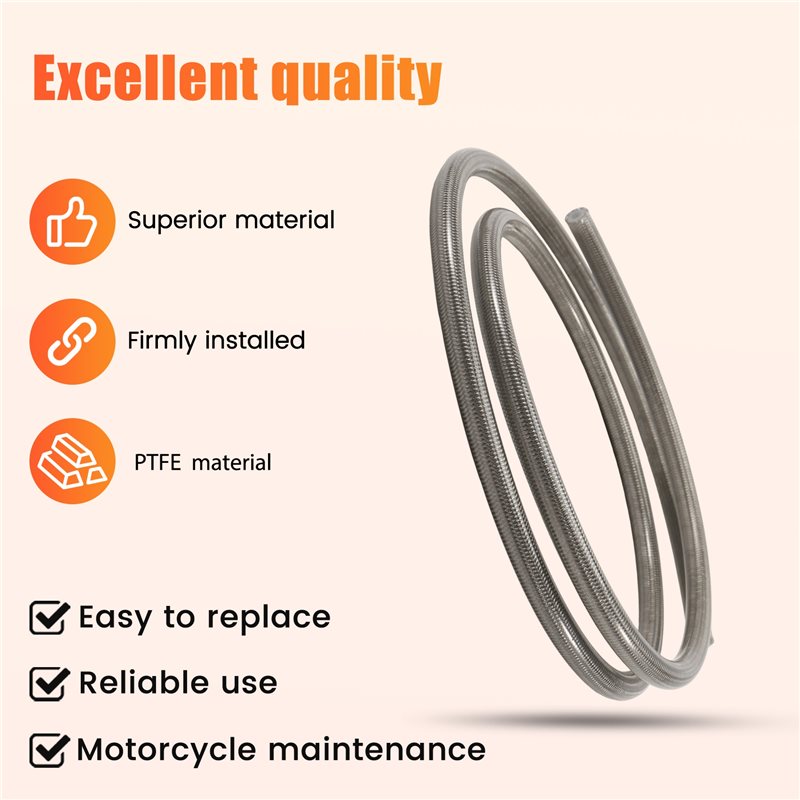AB56-ท่อเบรกไฮดรอลิกสำหรับรถจั - Braided Line บทวิจารณ์และราคา