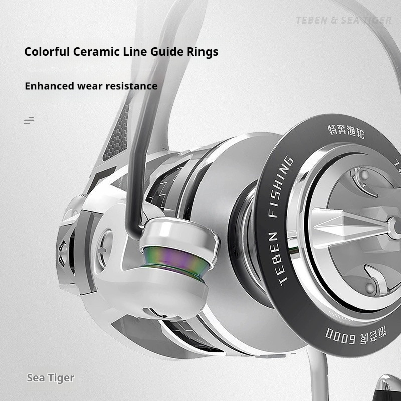 รอกสปินนิ่ง TEBEN Sea Tiger สำ - Kastking Reel Zephyr บทวิจารณ์และราคา