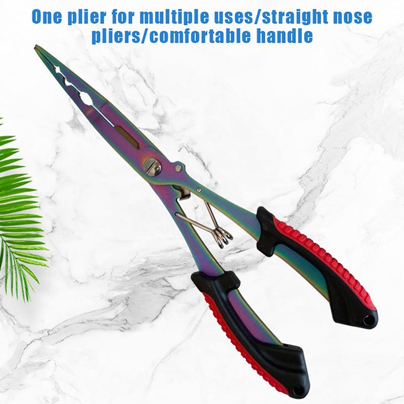 คีมตกปลาสแตนเลสสตีลแบบยาว ด้าม - Freshwater Line บทวิจารณ์และราคา