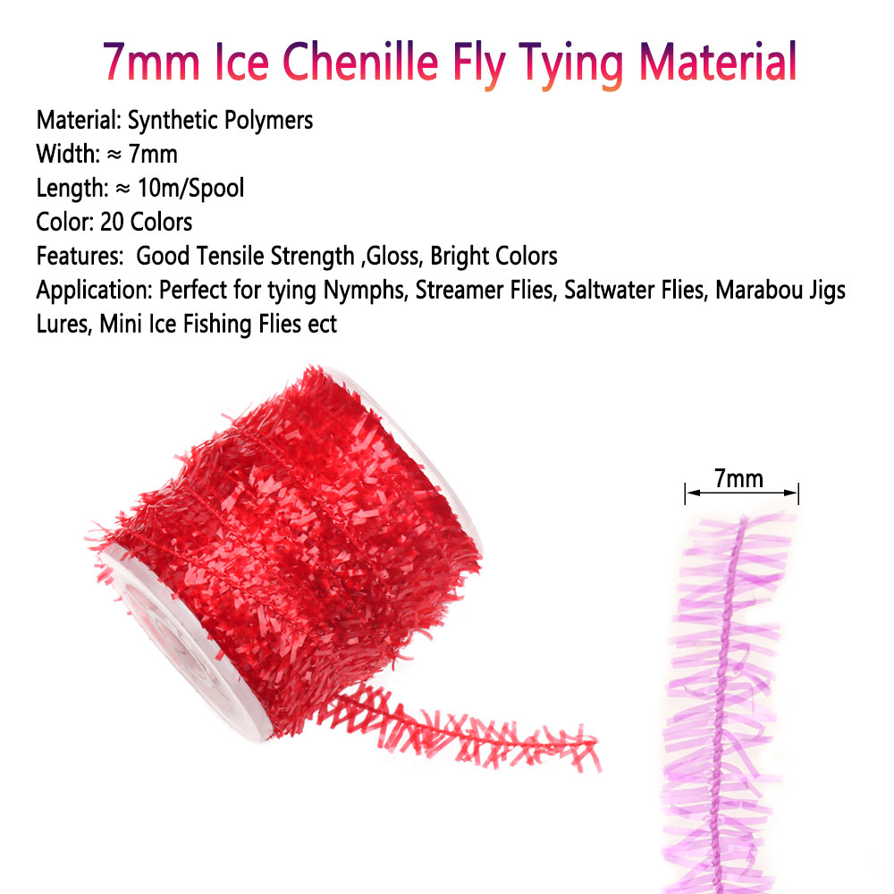 วัสดุไหมเชนิลล์สำหรับผูกเหยื่อ - Ice Fishing Line บทวิจารณ์และราคา