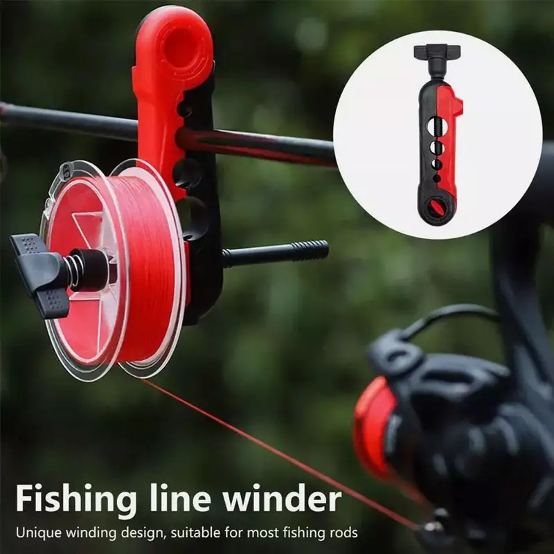 เครื่องม้วนสายเบ็ดแบบพกพา ที่เ - Fishing Line Dispenser บทวิจารณ์และราคา